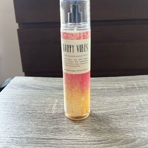 Bath & Body Works Happy Vibes Fragrance Mist - Pink and Yellow